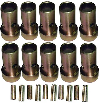Buy 5 Fits CATegory II Quick Hitch Bushings & Roll Pins Kits - Fits CAT 2 • 83.99$