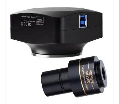 Buy Amscope 20MP USB 3.0 High-speed Back-illuminated C-Mount Microscope Camera • 375$