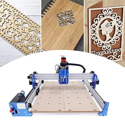 Buy 4040 Cnc Router Engraving Machine Kit 3axis Woodworking Cutting Milling Machine • 413.96$