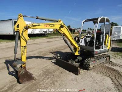 Buy Wacker Neuson 3503RD Mini Excavator Rubber Tracks Backhoe Bucket -Repair • 1$