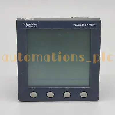 Buy Used Schneider Electric PowerLogic PM710 PM710MG CA Test In Good &AP • 442$