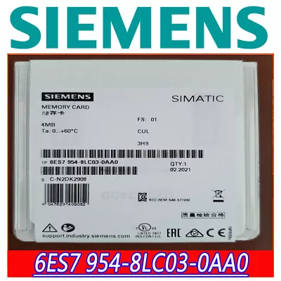 Buy Siemens 6ES7 954-8LC03-0AA0 - New Arrival, Stocked & Ready, Top-notch Quality • 117$