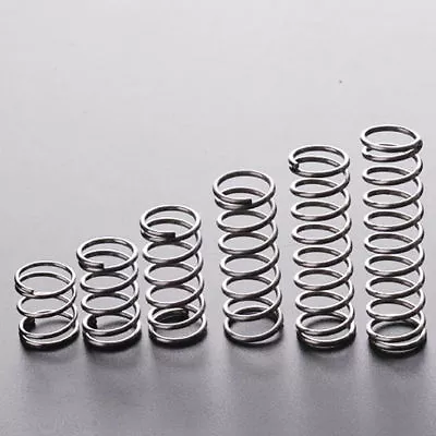 Buy 10pcs Wire Dia. 2mm Compression Spring Pressure Spring OD 10-25mm Length 15-80mm • 6.35$