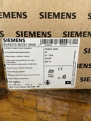Buy Siemens 3VA5215-5EC61-0AA0 (New) - 150 Amp 2 Pole • 900$