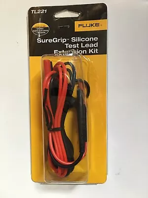 Buy Fluke TL 221 Suregrip Silicone Test Lead Extension Kit, NEW. • 44$