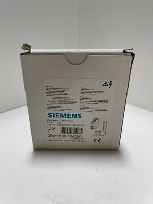 Buy Siemens 3RP1505-1AQ30 Time Relay Module OEM UL Listed • 150$