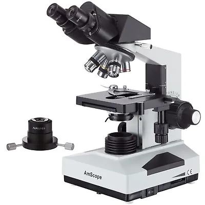 Buy AmScope 40x-1600x Binocular Compound Darkfield Microscope • 435.99$