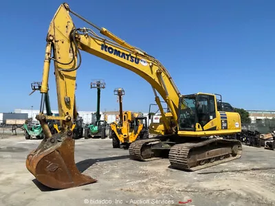 Buy 2018 Komatsu PC360LC-11 Hydraulic Excavator Trackhoe A/C Cab Bucket Aux • 1$