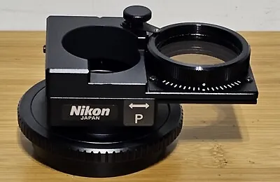 Buy Nikon T-P Polarizer For TE2000 Series Inverted Microscope  • 725$