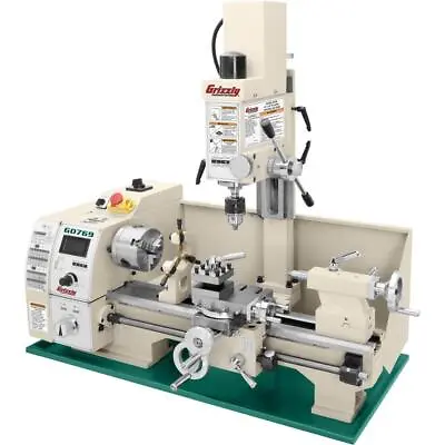 Buy Grizzly G0769 8  X 16  Variable-Speed Combination Lathe/Mill • 3,020$