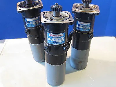 Buy Sanyo Denki  Dc Servo Motor C-n100t-200e C-n100t-200e G0311-430 Lot Of 3 Pieces  • 479.99$
