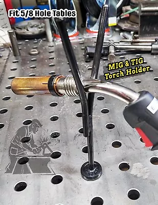 Buy Torch Holder For 5/8 Welding Fixture Table, MIG & TIG • 37$