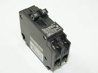 Buy Siemens Q2020 20 Amp Dual Pole Circuit Breaker • 12$