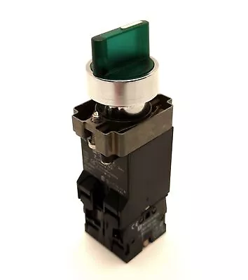 Buy Schneider Electric ZB4BW035 Selector Switch 3-Pos, Stay Put, NO&NC, 120v AC • 129$