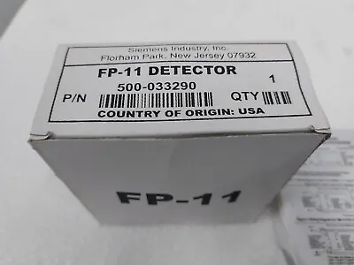 Buy Siemens Fp-11 Multi Sensor Smoke Detector With Db-11 Bases • 118.75$