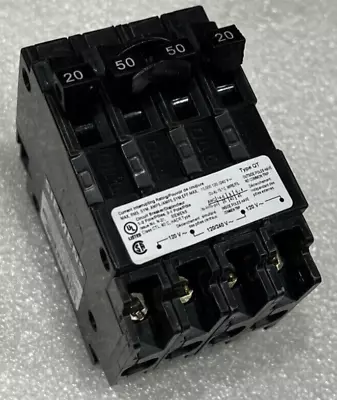 Buy Q22050ct Siemens Quad 2 Pole 20/50 Amp 120/240 Volt Circuit Breaker New • 39.99$