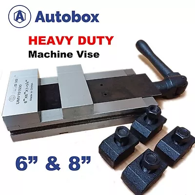 Buy Heavy Duty Precision Milling Drilling CNC Machine Vise Lockdown Clamping 6  & 8  • 129.95$