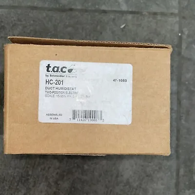 Buy  NEW Schneider Electric TAC HC-201 Two Position Electric Duct Humidistat, HC201 • 107.50$