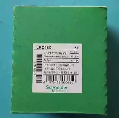 Buy 1PCS LRD16C New Schneider Thermal Overload Relay LRD16C 9-13A Fast Delivery • 14.50$