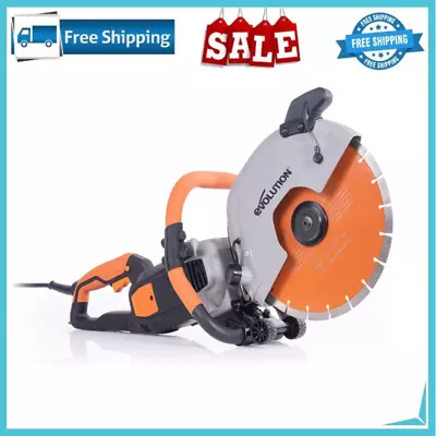 Buy R300DCT+ 12 Inch Concrete Saw With Water Fed Dust Suppression Electric No Gas ~~ • 259.90$