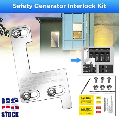 Buy Generator Interlock Kit For Siemens Murray ITE 150 200 Amp Main Breaker Panel US • 36.99$