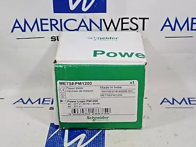 Buy NEW METSEPM1200 Schneider Electric  Power MeterPower Logic PM1200 44 To277V • 785$