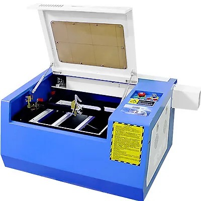 Buy VEVOR CO2 Laser Engraver 50W Cutting Cutter Engraving Machine 12 X16  Wood LED • 167.50$