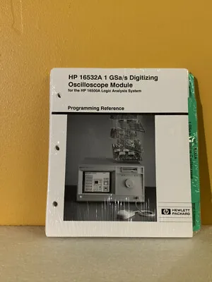Buy HP 16532-90903 16532A 1 Gsa/s Oscilloscope Module (for 16500) Programming Manual • 39.99$