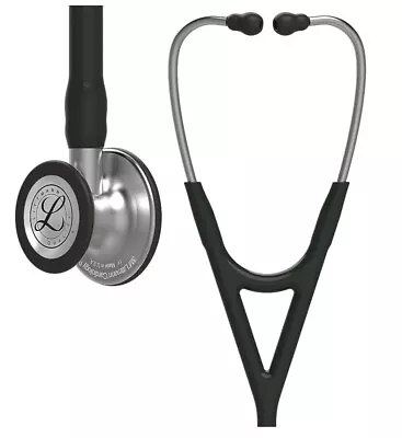 Buy Littmann Cardiology IV Stethoscope, Standard-Finish Chest Piece, Black Tube,6152 • 191.25$