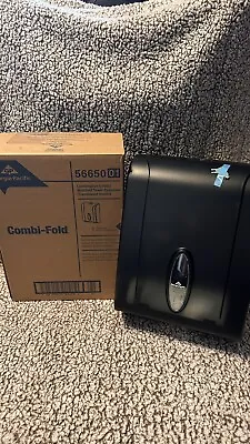 Buy NEW Georgia-Pacific Combi-Fold Paper Towel Dispenser, Black 56650 • 29.99$