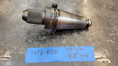 Buy Fitz-rite CAT50 3/4 Endmill End Mill Tool Holder 4.0  Gage • 55$