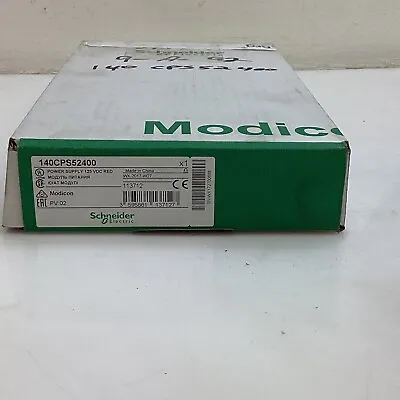 Buy Schnieder Automation Tsx Quantum 140cps52400, Dc Ps 125vdc 8a Red Module Nib • 1,299.99$