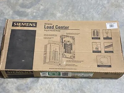 Buy Siemens Main Breaker Box 200 Amp 30 Space 48 Circuit Plug-On Indoor Enclosure • 245$