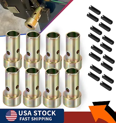 Buy 4 Pairs Of Cat 1 Quick Hitch Adapter Bushings Set For Category I 3 Point Tractor • 77.50$