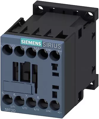 Buy Siemens Contactor, AC-3e/AC-3, 9 A, 4 KW /400 V, 3-pole, 24 V DC |  3RT2016-1BB2 • 54$