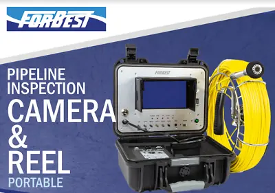 Buy Used Forbest Compact Sewer Inspection Camera W/USB Recording & Waterproof Case • 429$