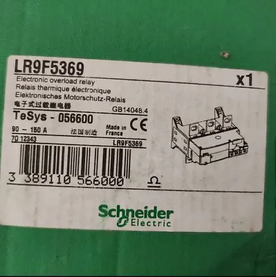 Buy LR9F5369 For NEW Schneider LR9F5369 Electronic Thermal Overload Relay • 194$