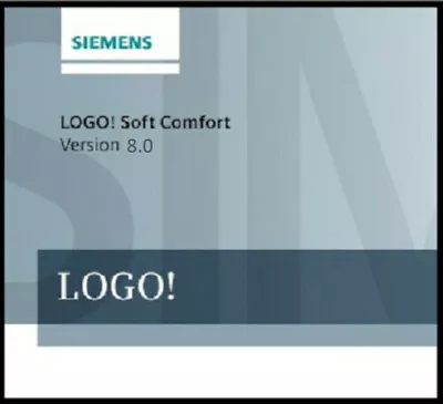 Buy LOGO! SOFT Comfort V8.0 6ED1058-0BA08-0YA1 Single License For 1 Installation • 44.50$
