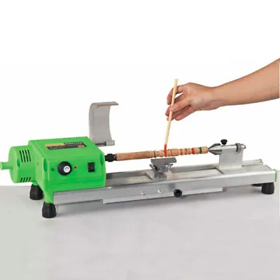Buy 480W Electric DIY Craft Woodworking Lathe Wood Woodworking Drilling Machine • 138$