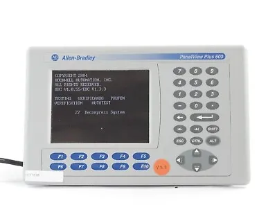Buy Allen-Bradley 2711P-B6C20A Ser. A Rev. A PanelView Plus 600 Interface - MINT • 999.99$