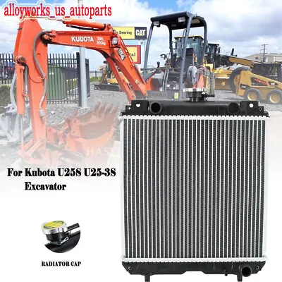 Buy Aluminum Core Radiator For Kubota U25S U25-3S Excavator #RA411-42300 US • 379$
