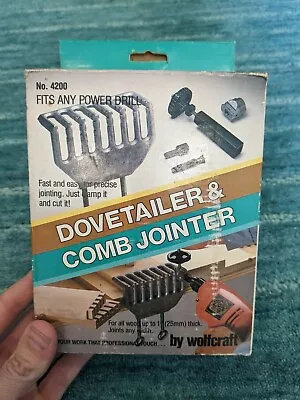 Buy Wolfcraft Dovetailer And Comb Jointer 4200 • 10$