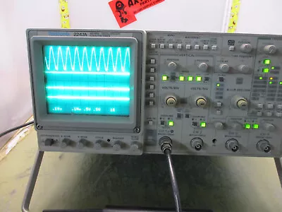 Buy Tektronix 2247a 100MHz Analog Oscilloscope Counter/timer 4 Channel [H-2.3] • 225$