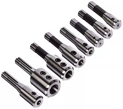 Buy Shars 8 PCS Precision R8 End Mill Tool Holder Set For Milling Machine 202-5310 • 109.99$