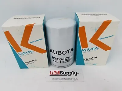 Buy 2 Pack - New Genuine Kubota Oil Filter Part # 70000-32431 • 26$