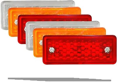 Buy LED Side Marker Lights Suitable For Truck Trailer Buses Caravan Campervan • 44.02$