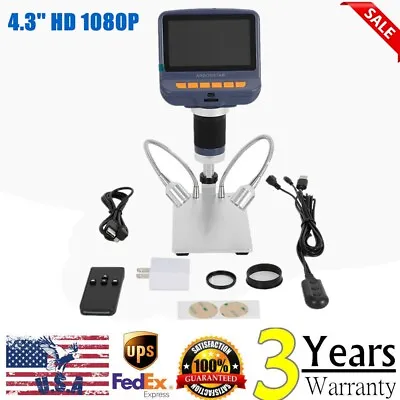 Buy AD106S Andonstar USB Digital Microscope 4.3'' HD F SMD Soldering Repair US New • 81$