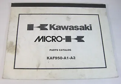 Buy Kawasaki 2510 Diesel Mule KAF950-A1 KAF950-A2 KAF950A3 Parts Manual • 47.37$
