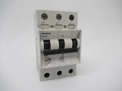 Buy Siemens 5SX23C25 Circuit Breaker 3 Pole 25A 480VAC USED • 24.32$