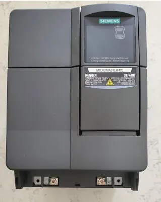 Buy Siemens MICROMASTER 420 Variable Frequency Drive (VFD) - 6SE6420-2AD27-5CA1 • 1,650$